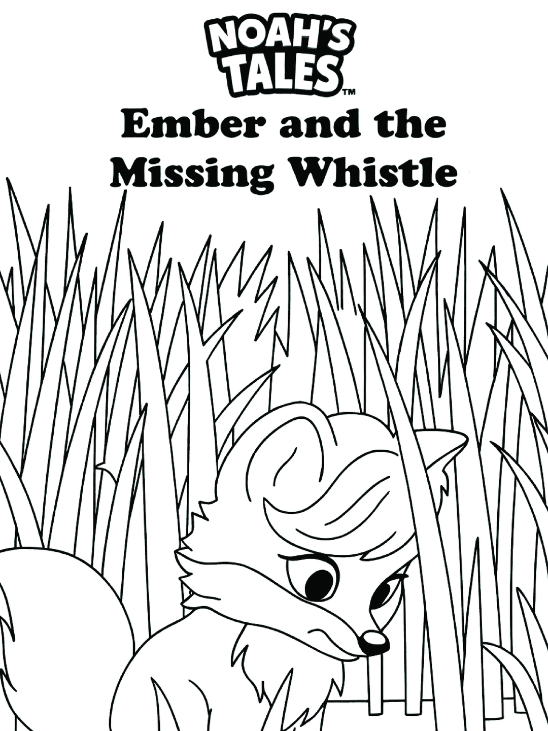 Noah’s Tales™ Coloring Book: Ember and the Missing Whistle