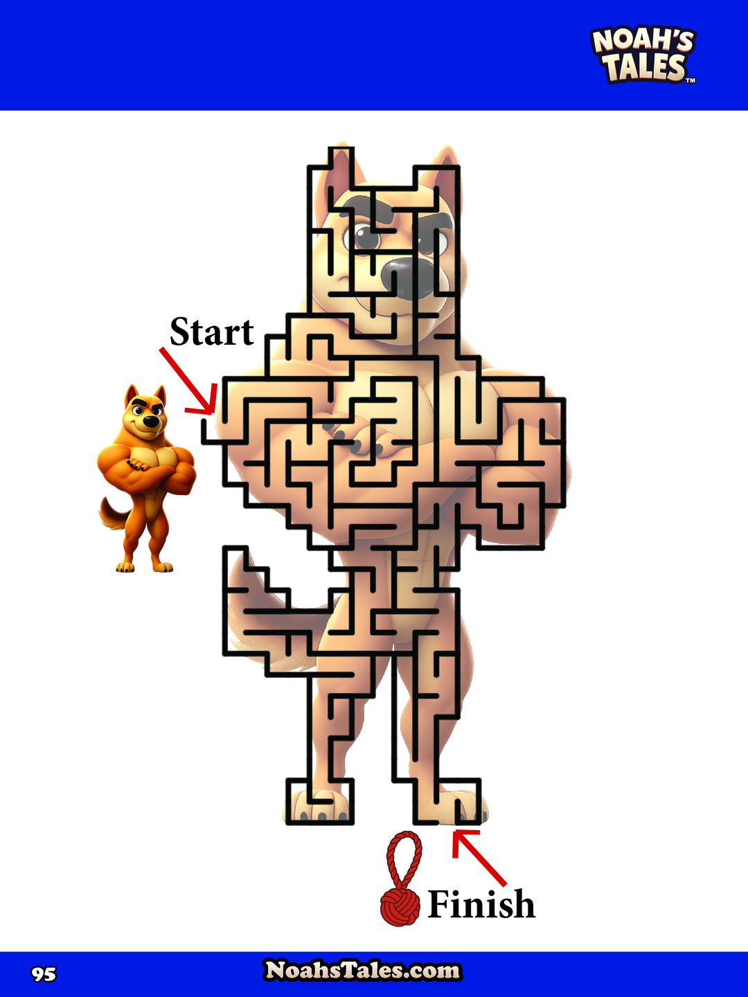 Noah’s Tales™ Fun Activity Book For Kids: 102 Pages + Answers in The Book